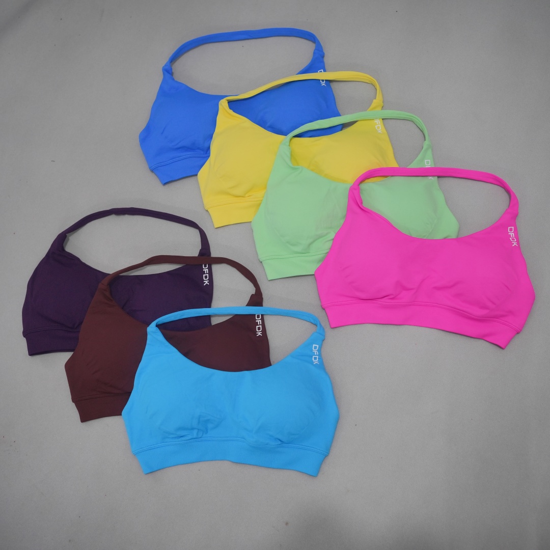 Aquatic Sports Bra - DFDK Women Seamless Sports Bra High