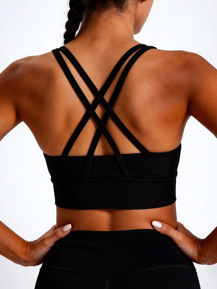 New Women's Solid Color High I - Aquatic Sports Bra review and price