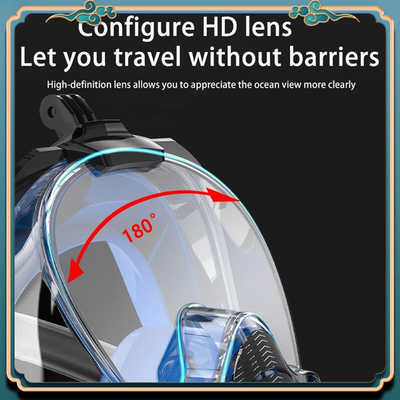 Latest Snorkeling Mask Double  - Freediving Mask Set review and price