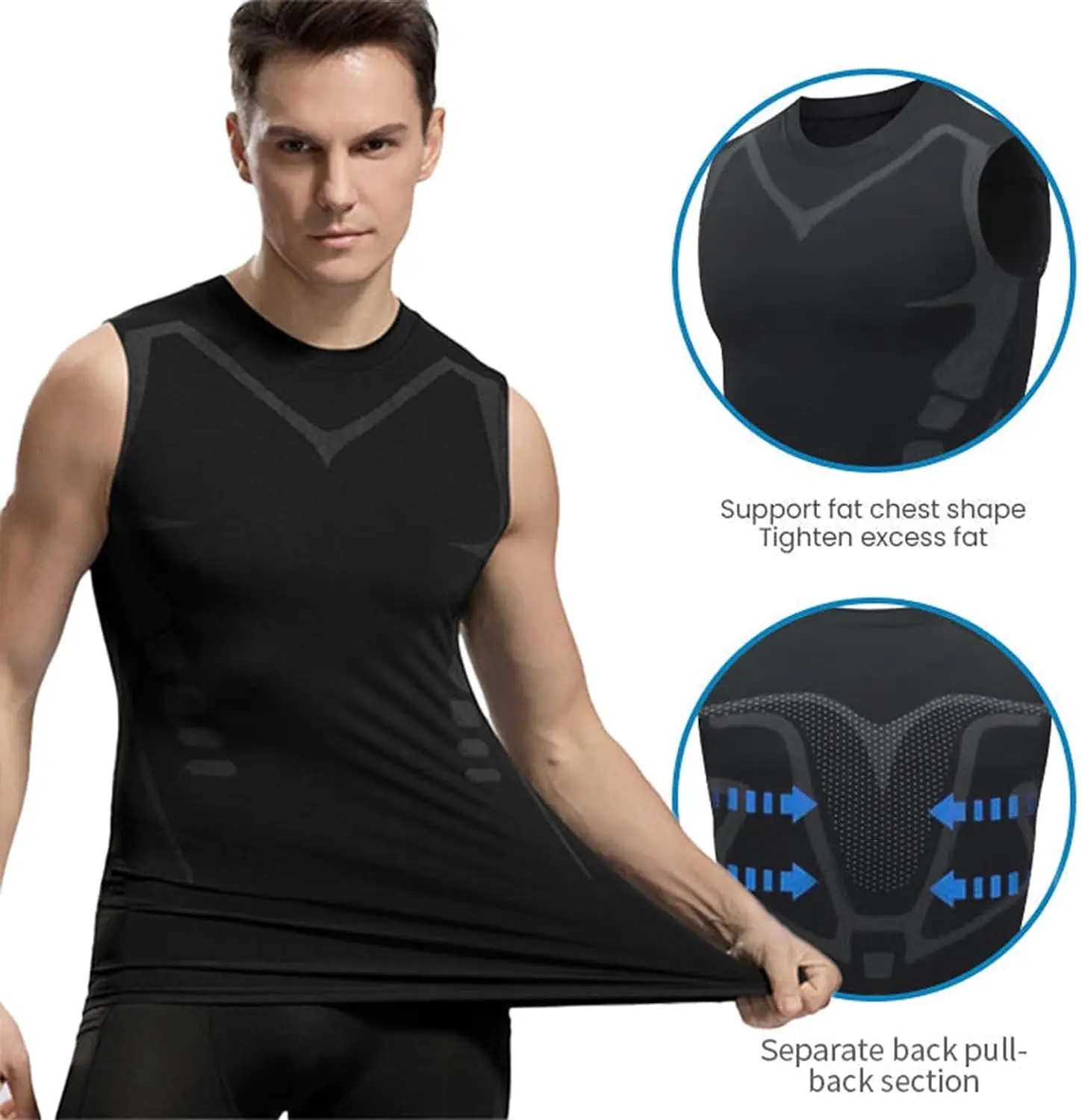 Compression Tank Top Mens Gym  - Aquatic Gym review and price
