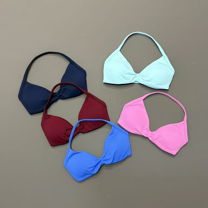 Women Halter Sports Bra V-Neck - Aquatic Sports Bra review and price